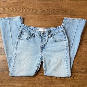 Vtg Levi's Stretch Low Rise Bootcut Jeans Size 6 Short